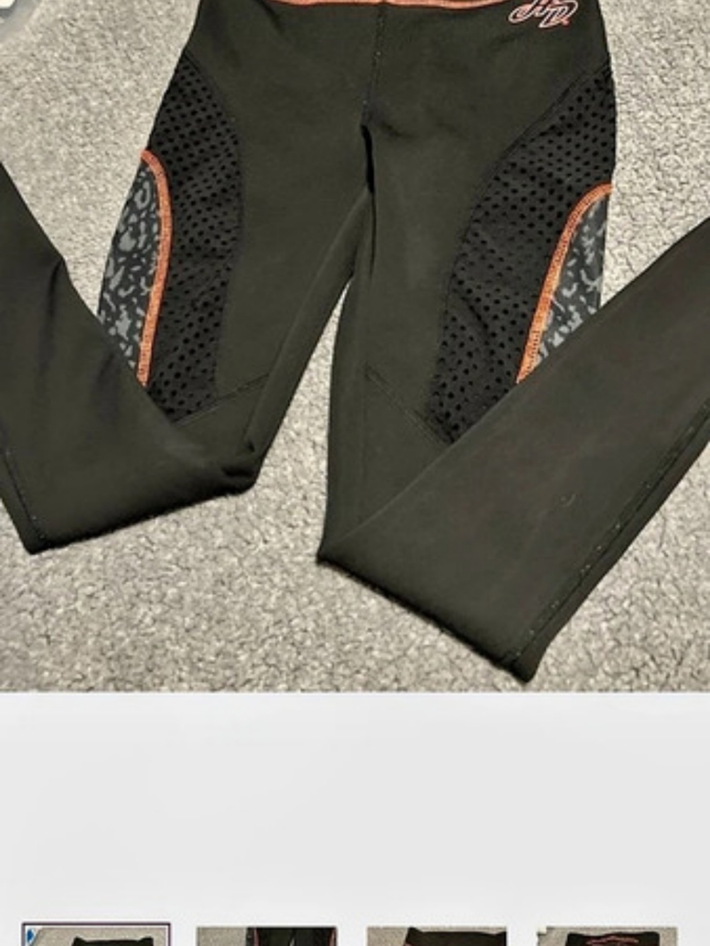 Harley-Davidson Women's Performance Activewear Legging Black Brand New Small